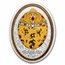 2025 Niue Silver Faberge Eggs: Necessaire Egg (Box & COA)